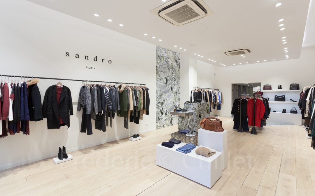 relooking magasin sandro