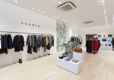 relooking magasin sandro